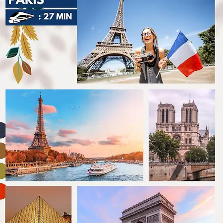 En Centre - 5 Min De La Gare - 62 M2 - 1 A 6 Pers