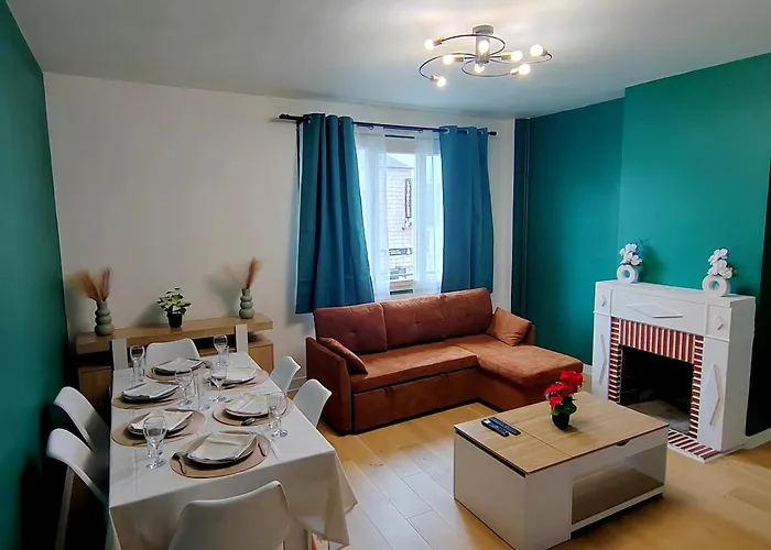 En Centre - 5 Min De La Gare - 62 M2 - 1 A 6 Pers Apartment